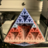 Sierpinski pyramid print image