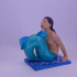 Mermaid print image