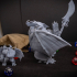 Guardian Garr, Breath of Fire 3 miniature, Pre-Supported print image