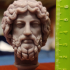 Bearded Diety, Zeus print image