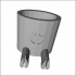 Flower Pot with Goat Legs image