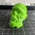 Zombie head print image