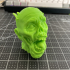 Zombie head print image