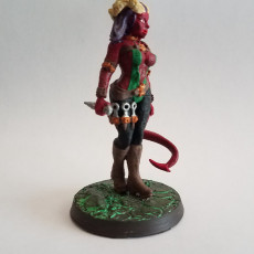 Picture of print of Female rogue tiefling This print has been uploaded by Gene Howard