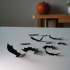 Scary Plate of Bats – Haloween Wall Art image