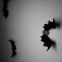 Scary Plate of Bats – Haloween Wall Art image