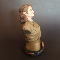 Picture of print of Peggy Carter Bust