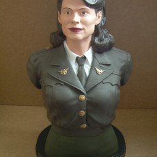 Picture of print of Peggy Carter Bust