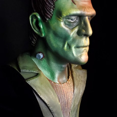 Picture of print of Frankenstein's Monster (Pre-Supported)
