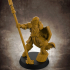 Male Paladin - Human/Half-orc (32mm scale miniature) image