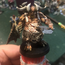 Picture of print of Butcher Demon (Pre-Supported)