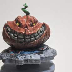 Picture of print of Evil Grinning Pumpkin Head This print has been uploaded by Grim Nation Gaming