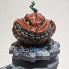 Picture of print of Evil Grinning Pumpkin Head This print has been uploaded by Grim Nation Gaming