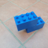 Remixed lego brick for construction image