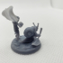 Snail Companion - DnD Character - 2 Poses print image
