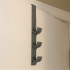 Strong door rack- 3 hooks image