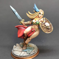 Picture of print of Amazon Warrior from AMAZONS! Kickstarter This print has been uploaded by Porames Tripeuch