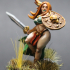 Amazon Warrior from AMAZONS! Kickstarter print image