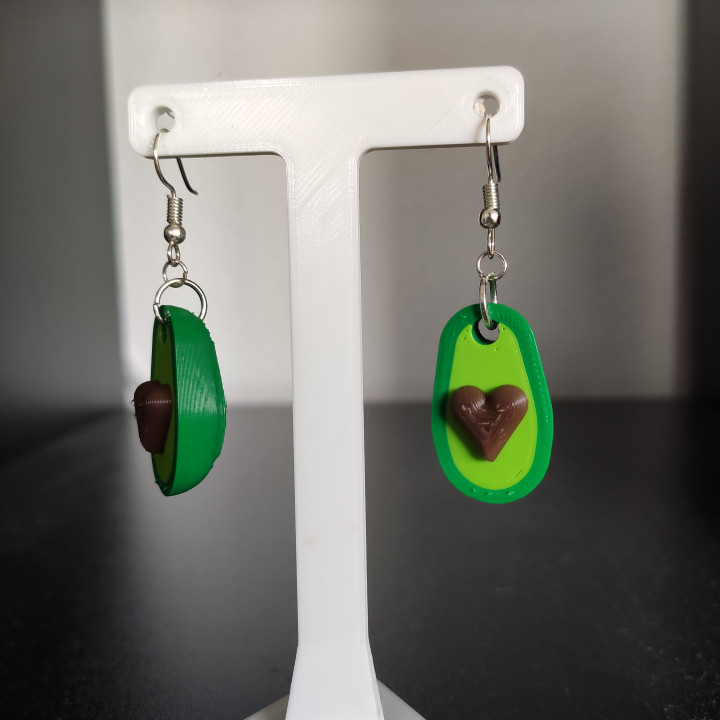 Avocado earring