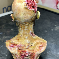 Picture of print of ZOMBUST! - Zombie bust (Pre-supported) This print has been uploaded by Contrasting Hobby