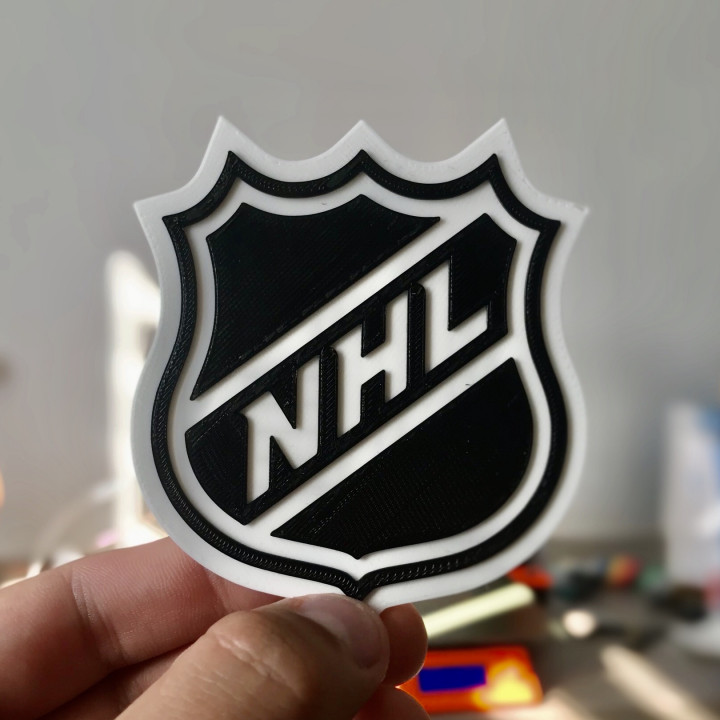NHL logo multicolor
