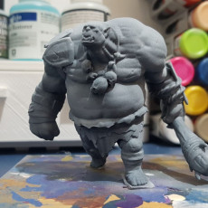 Picture of print of Ogre Mauler Miniature This print has been uploaded by Fernando