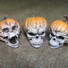 Picture of print of Evil Pumpkin Skulls This print has been uploaded by kevin