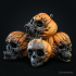 Evil Pumpkin Skulls image