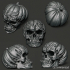 Free Evil Pumpkin Skull Sample image