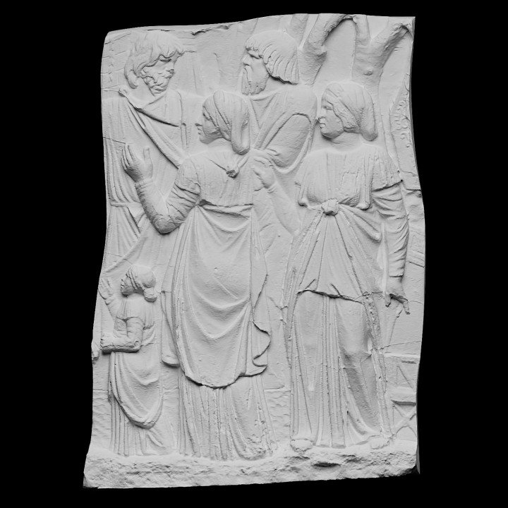 Trajan's Column [XCI] Spectators of a sacrifice