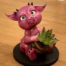 Picture of print of Baby Dragon - Supportless! Pen Holder This print has been uploaded by Robert Haddon