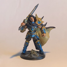 Picture of print of Sigfrido Dragonbane - Fighters Guild Hero