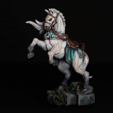 Picture of print of Morgana on Warhorse - Fighters Guild Hero on Warhorse