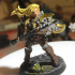Human Fighters Guild - D (Lady) Modular print image