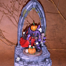 Picture of print of Pumpkin Warriors (Pre-Supported)