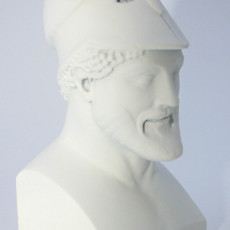 Picture of print of Warrior with Helmet, Miltiades