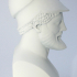Warrior with Helmet, Miltiades print image