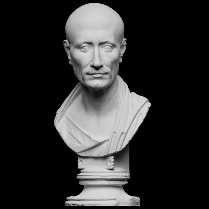 Portrait of Julius Caesar (?), The Green Caesar