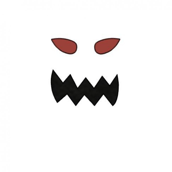 Mr. Pumpkin Head/Jack O Lantern/Scary Pumpkin Face/Kids Halloween Craft