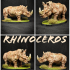 Rhino print image