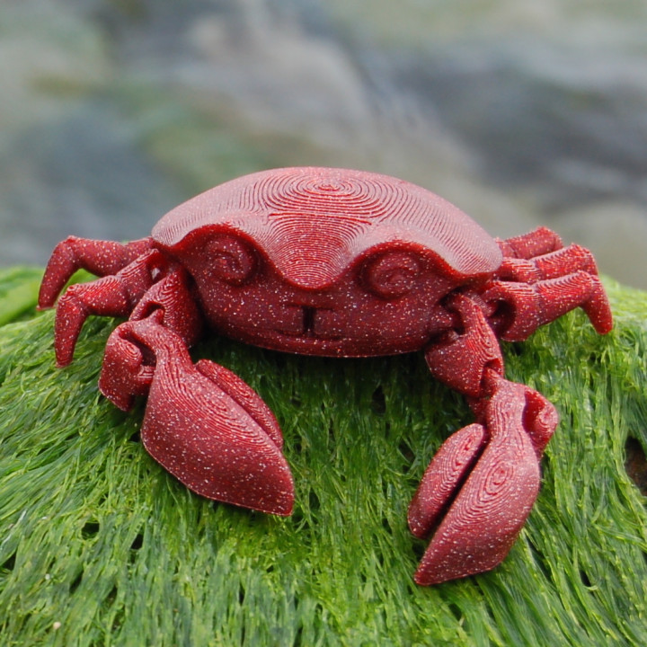 3D Printable Articulated Crab by McGybeer