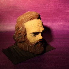 Picture of print of Karl Marx