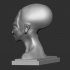 Alien Bust Figurine Reproduction Alien found in the 50s in South America image