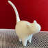 Cat decorative object print image