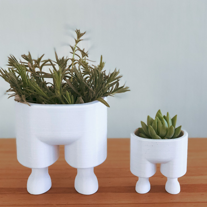 Leggy Planter / 3D printed planter