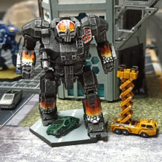 Picture of print of AS7-D Atlas for Battletech