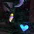 Xmas light tree decoration image