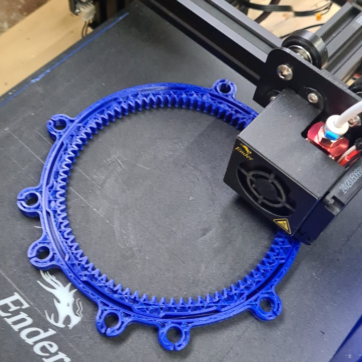 3D Print of Fully 3Dprintable turntable by jeroenbergers