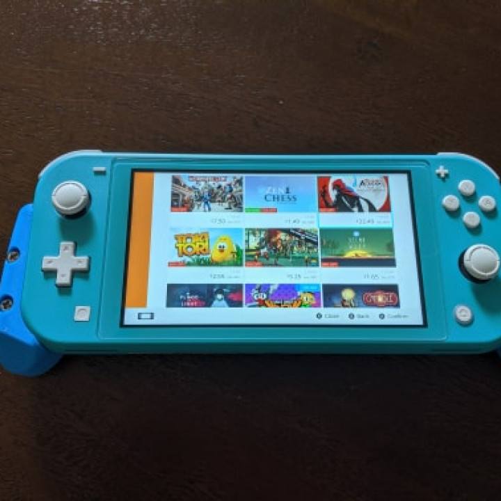 grip for switch lite