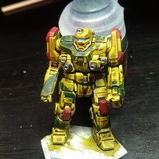 Picture of print of BNC-3M Banshee for Battletech